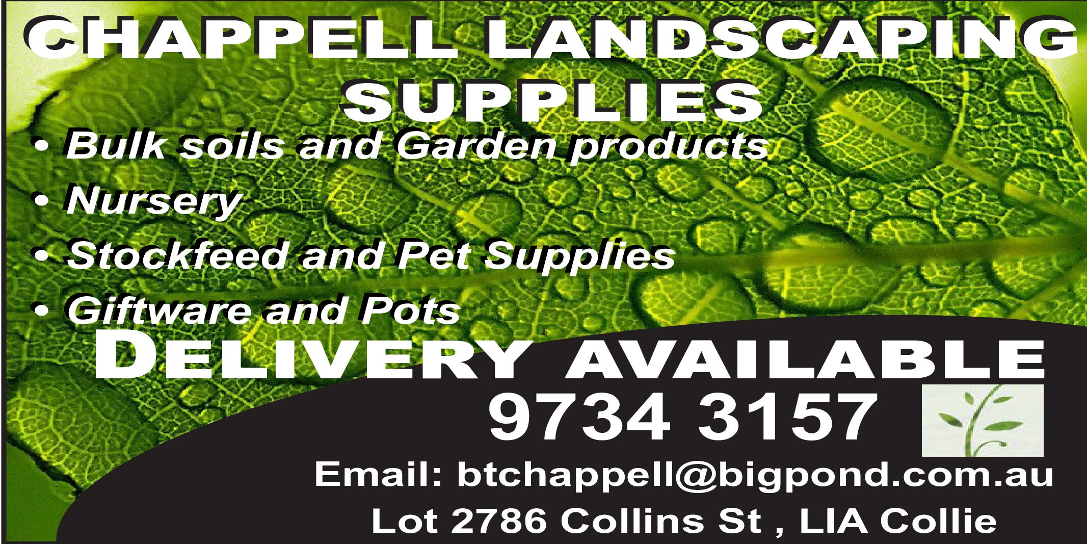 Collie Hub - Chappell Landscaping